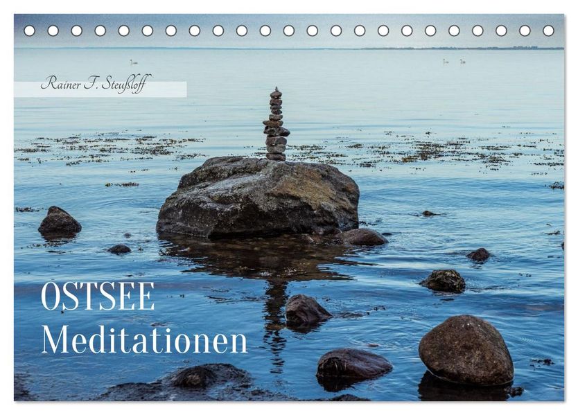 Ostsee Meditationen (Tischkalender 2027 DIN A5 quer) CALVENDO Monatskalender