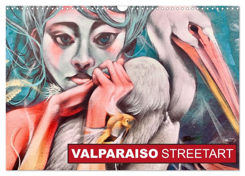 Valparaiso Streetart (Wandkalender 2027 DIN A3 quer) CALVENDO Monatskalender