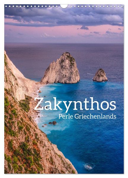 Zakynthos - Perle Griechenlands (Wandkalender 2027 DIN A3 hoch) CALVENDO Monatskalender