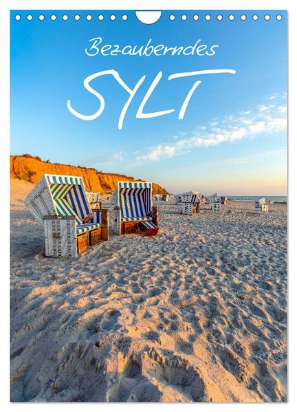 Bezauberndes Sylt (Wandkalender 2027 DIN A4 hoch) CALVENDO Monatskalender