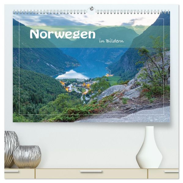 Norwegen in Bildern (hochwertiger Premium Wandkalender 2027 DIN A2 quer) Kunstdruck in Hochglanz