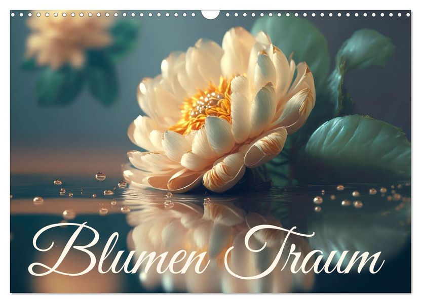 Blumen Traum (Wandkalender 2027 DIN A3 quer) CALVENDO Monatskalender