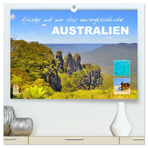 Erlebe mit mir das unvergleichliche Australien (hochwertiger Premium Wandkalender 2027 DIN A2 quer) Kunstdruck in Hochglanz