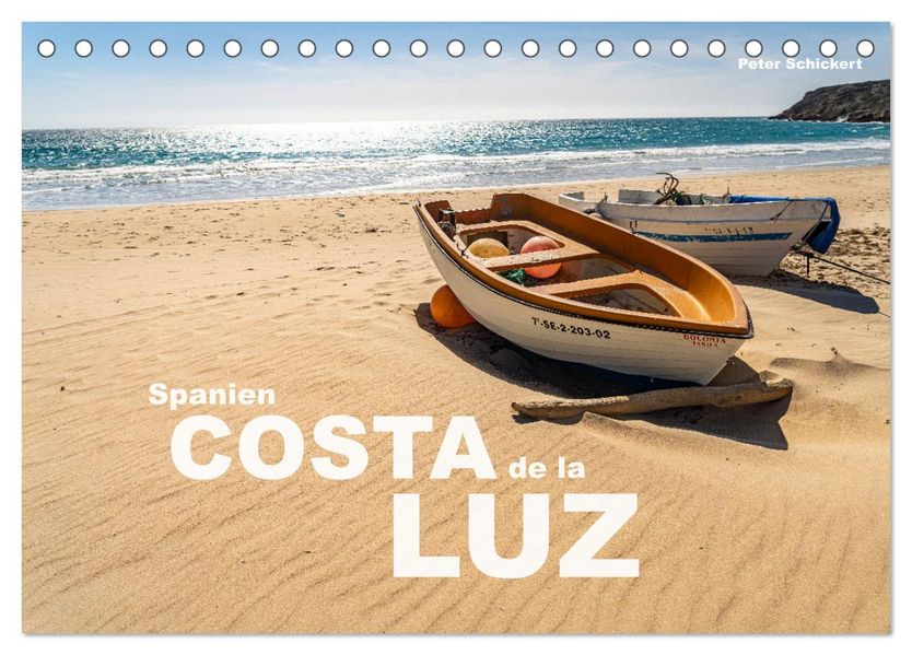 Spanien - Costa de la Luz (Tischkalender 2027 DIN A5 quer) CALVENDO Monatskalender