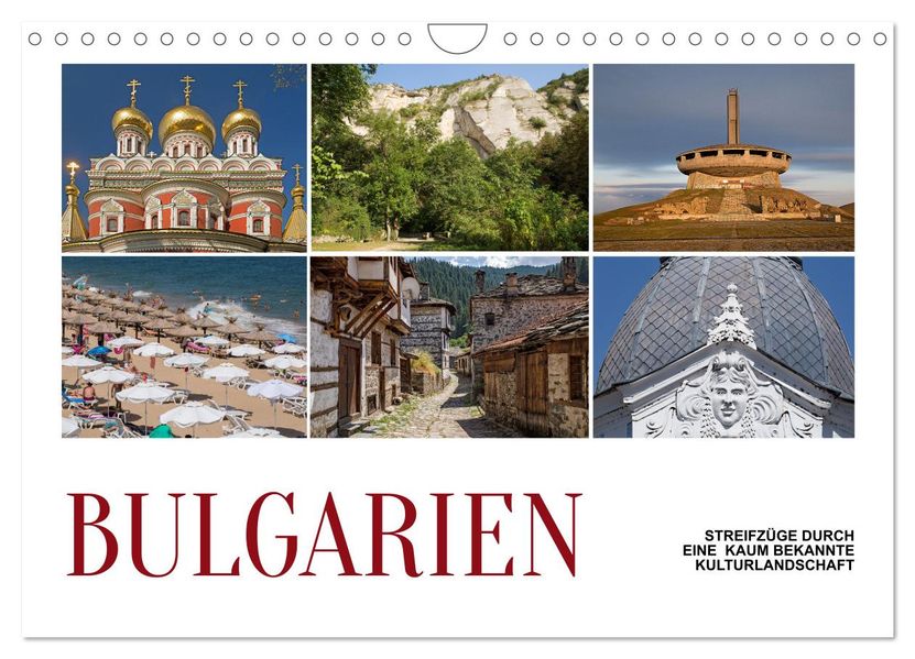 Bulgarien - Streifzüge durch eine kaum bekannte Kulturlandschaft (Wandkalender 2027 DIN A4 quer) CALVENDO Monatskalender