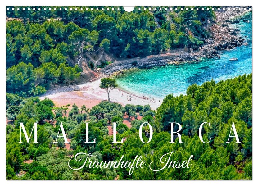 Mallorca Traumhafte Insel (Wandkalender 2027 DIN A3 quer) CALVENDO Monatskalender