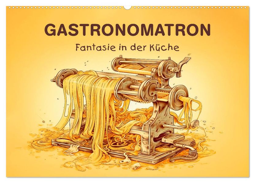 Gastronomatron - Fantasie in der Küche (Wandkalender 2027 DIN A2 quer) CALVENDO Monatskalender