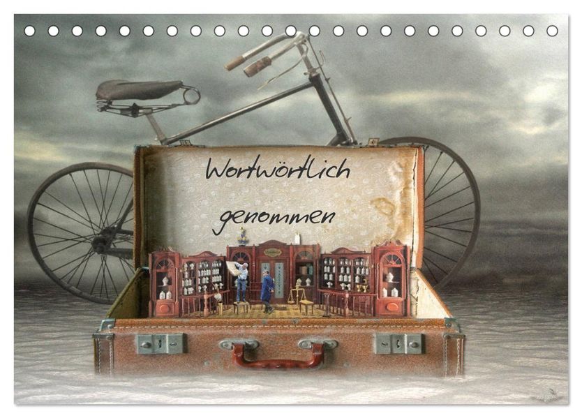Wortwörtlich genommen (Tischkalender 2027 DIN A5 quer) CALVENDO Monatskalender