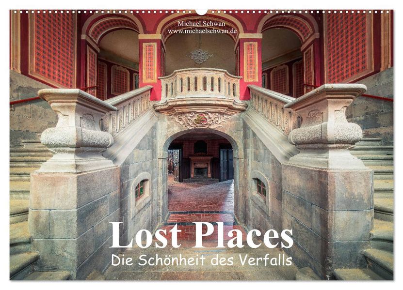 Die Schönheit des Verfalls - Lost Places (Wandkalender 2027 DIN A2 quer) CALVENDO Monatskalender