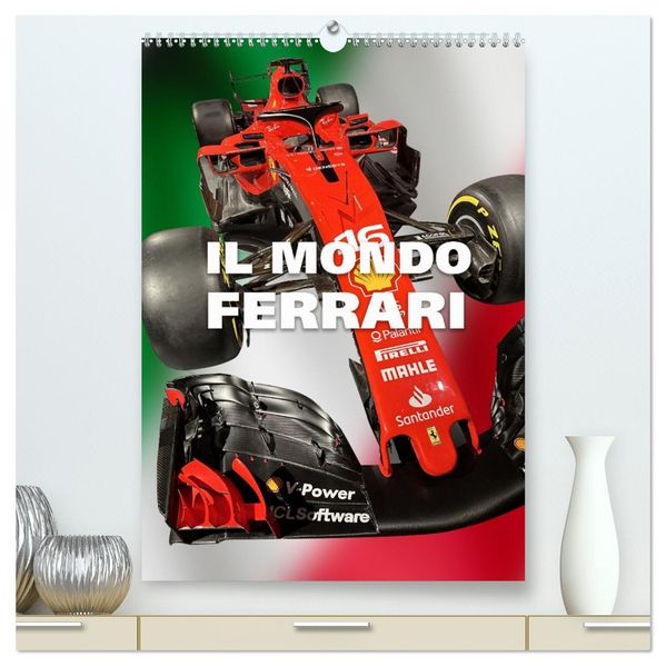 Il Mondo Ferrari (hochwertiger Premium Wandkalender 2027 DIN A2 hoch) Kunstdruck in Hochglanz