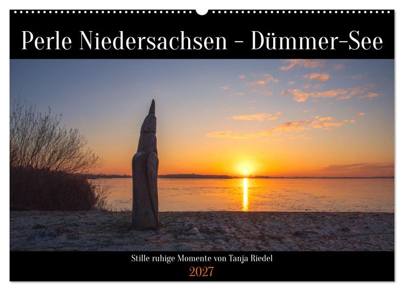 Perle Niedersachsen - Dümmer-See (Wandkalender 2027 DIN A2 quer) CALVENDO Monatskalender
