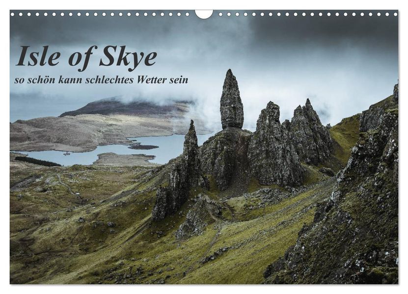 Isle of Skye - so schön kann schlechtes Wetter sein (Wandkalender 2027 DIN A3 quer) CALVENDO Monatskalender