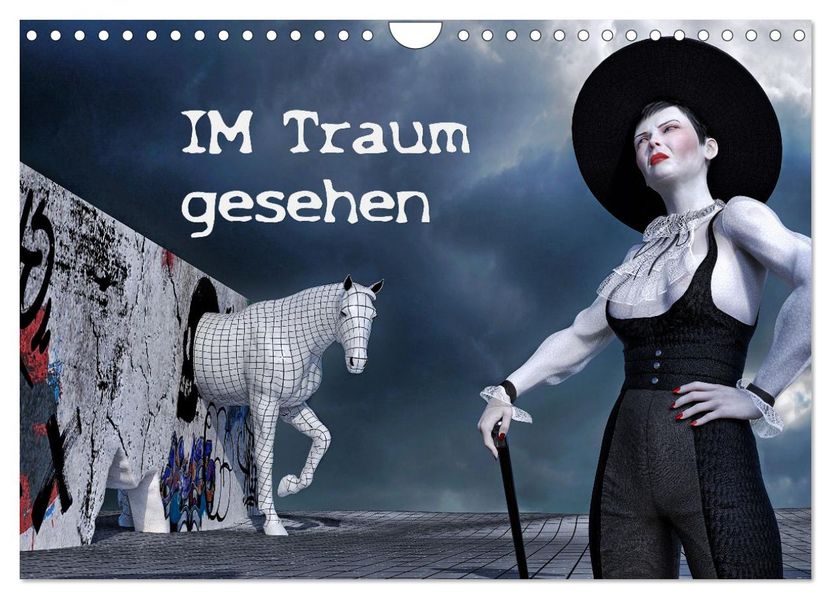 Im Traum gesehen (Wandkalender 2027 DIN A4 quer) CALVENDO Monatskalender