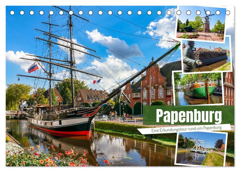 Rund um Papenburg (Tischkalender 2027 DIN A5 quer) CALVENDO Monatskalender