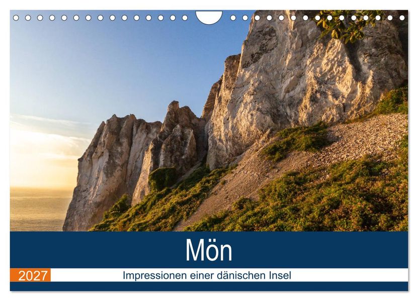 Mön Impressionen einer dänischen Insel (Wandkalender 2027 DIN A4 quer) CALVENDO Monatskalender