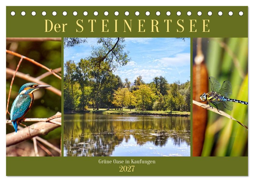 Der Steinertsee (Tischkalender 2027 DIN A5 quer) CALVENDO Monatskalender