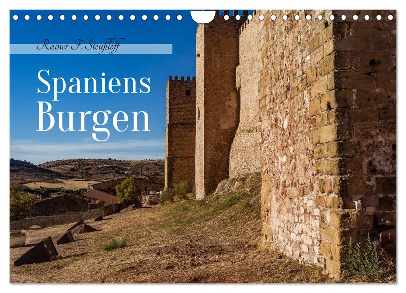 Spaniens Burgen (Wandkalender 2027 DIN A4 quer) CALVENDO Monatskalender