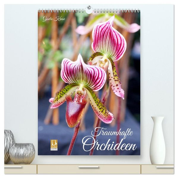 Traumhafte Orchideen (hochwertiger Premium Wandkalender 2027 DIN A2 hoch) Kunstdruck in Hochglanz