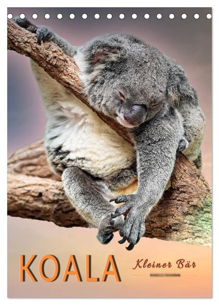 Koala kleiner Bär (Tischkalender 2027 DIN A5 hoch) CALVENDO Monatskalender