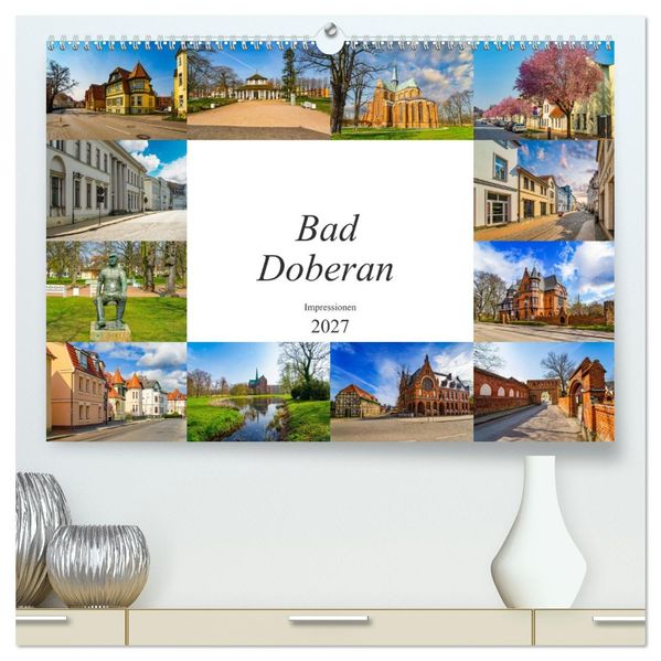 Bad Doberan Impressionen (hochwertiger Premium Wandkalender 2027 DIN A2 quer) Kunstdruck in Hochglanz