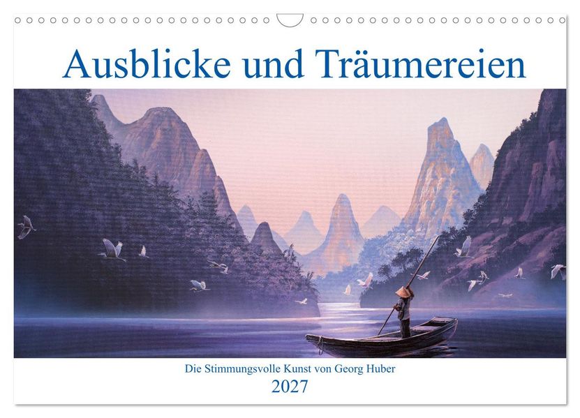 Paradise Ausblicke und Träumereien (Wandkalender 2027 DIN A3 quer) CALVENDO Monatskalender
