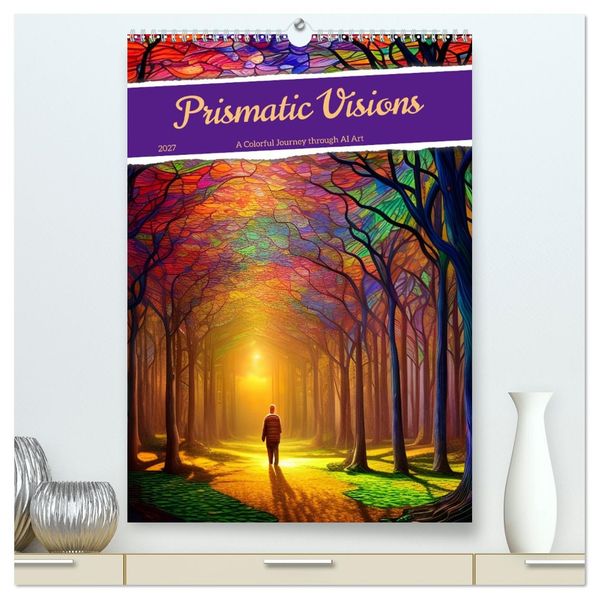 Prismatic Visions (High Quality Premium Wall Calendar 2027 DIN A2 portrait)CALVENDO 12 Month Wall Calendar