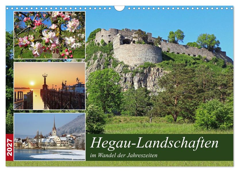 Hegau-Landschaften (Wandkalender 2027 DIN A3 quer) CALVENDO Monatskalender