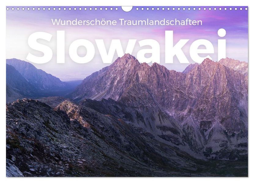 Slowakei - Wunderschöne Traumlandschaften (Wandkalender 2027 DIN A3 quer) CALVENDO Monatskalender