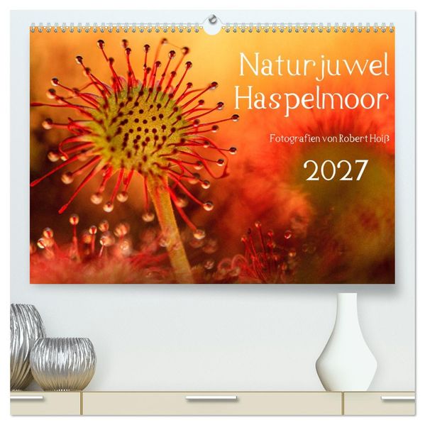 Naturjuwel Haspelmoor (hochwertiger Premium Wandkalender 2027 DIN A2 quer) Kunstdruck in Hochglanz