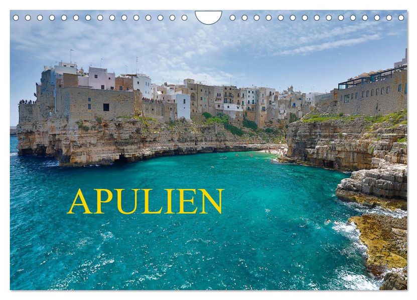 Apulien (Wandkalender 2027 DIN A4 quer) CALVENDO Monatskalender