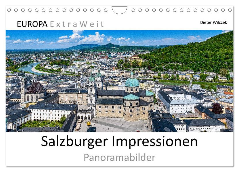 Salzburger Impressionen - Panoramabilder (Wandkalender 2027 DIN A4 quer) CALVENDO Monatskalender