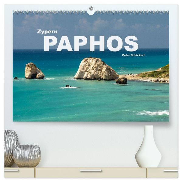 Zypern - Paphos (hochwertiger Premium Wandkalender 2027 DIN A2 quer) Kunstdruck in Hochglanz