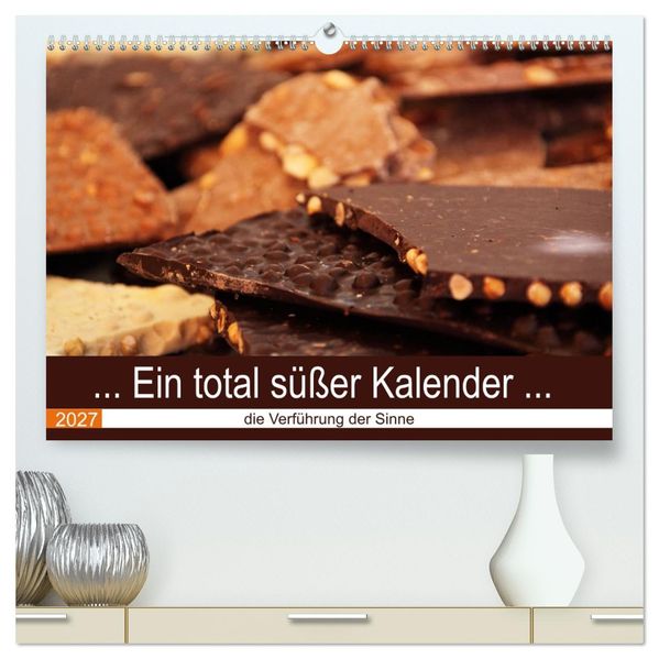 Ein total süßer Kalender (hochwertiger Premium Wandkalender 2027 DIN A2 quer) Kunstdruck in Hochglanz