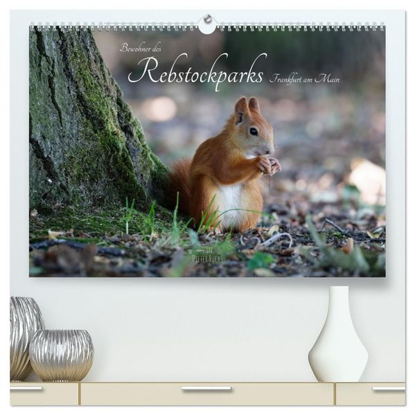 Bewohner des Rebstockparks Frankfurt am Main (hochwertiger Premium Wandkalender 2027 DIN A2 quer) Kunstdruck in Hochglanz