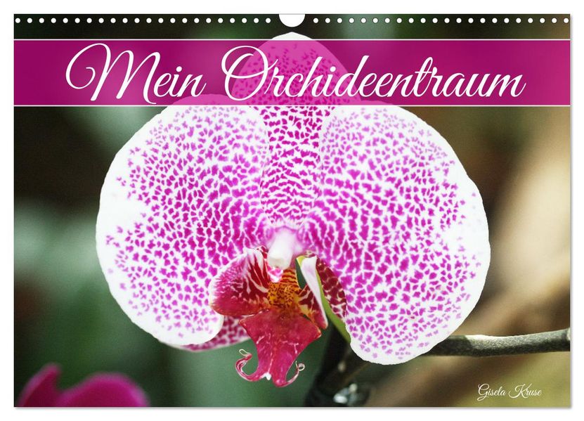 Mein Orchideentraum (Wandkalender 2027 DIN A3 quer) CALVENDO Monatskalender