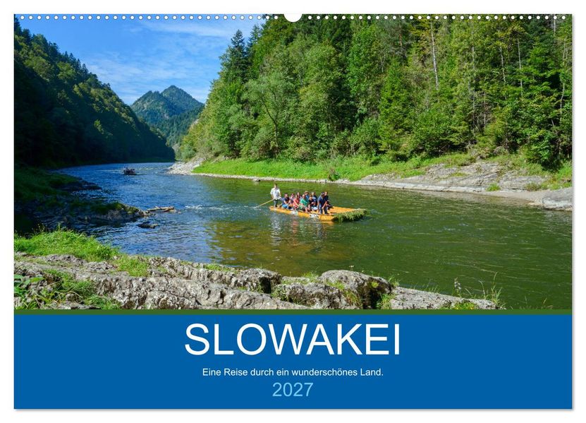 Slowakei - Eine Reise durch ein wunderschönes Land. (Wandkalender 2027 DIN A2 quer) CALVENDO Monatskalender