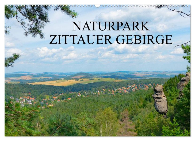 Naturpark Zittauer Gebirge (Wandkalender 2027 DIN A2 quer) CALVENDO Monatskalender