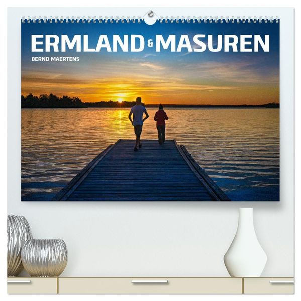 ERMLAND MASUREN (hochwertiger Premium Wandkalender 2027 DIN A2 quer) Kunstdruck in Hochglanz