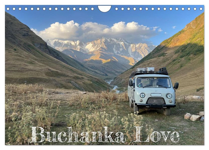 UAZ 452 Buchanka Love (Wandkalender 2027 DIN A4 quer) CALVENDO Monatskalender