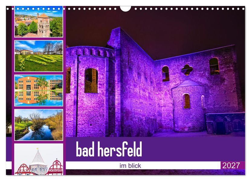 bad hersfeld im blick (Wandkalender 2027 DIN A3 quer) CALVENDO Monatskalender