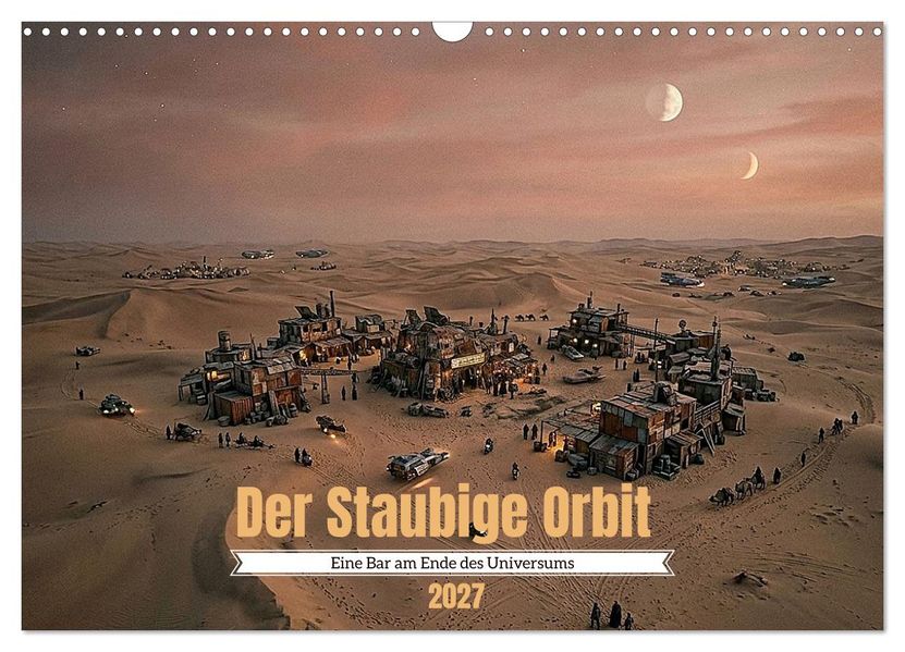 Der Staubige Orbit (Wandkalender 2027 DIN A3 quer) CALVENDO Monatskalender