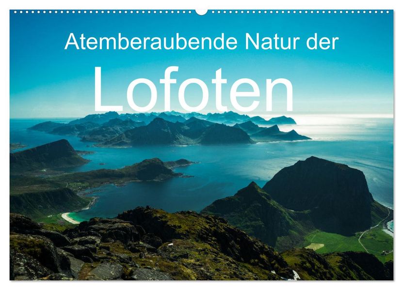 Atemberaubende Natur der Lofoten (Wandkalender 2027 DIN A2 quer) CALVENDO Monatskalender