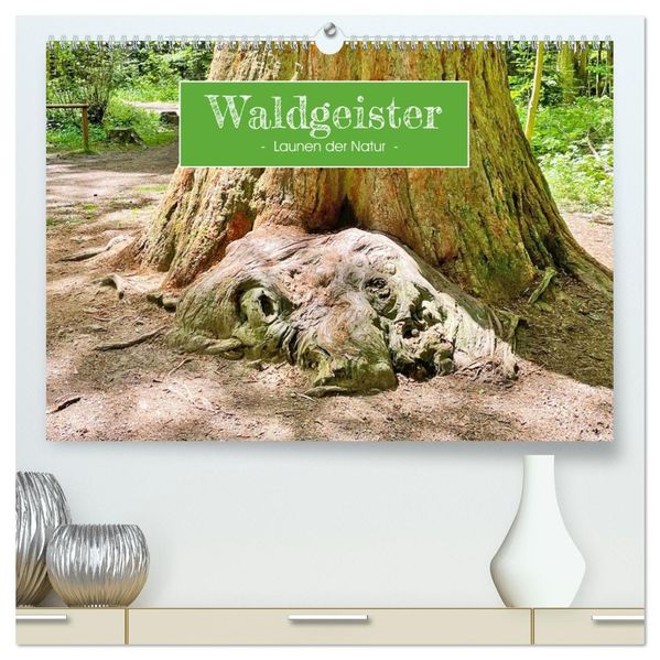 Waldgeister - Launen der Natur (hochwertiger Premium Wandkalender 2027 DIN A2 quer) Kunstdruck in Hochglanz