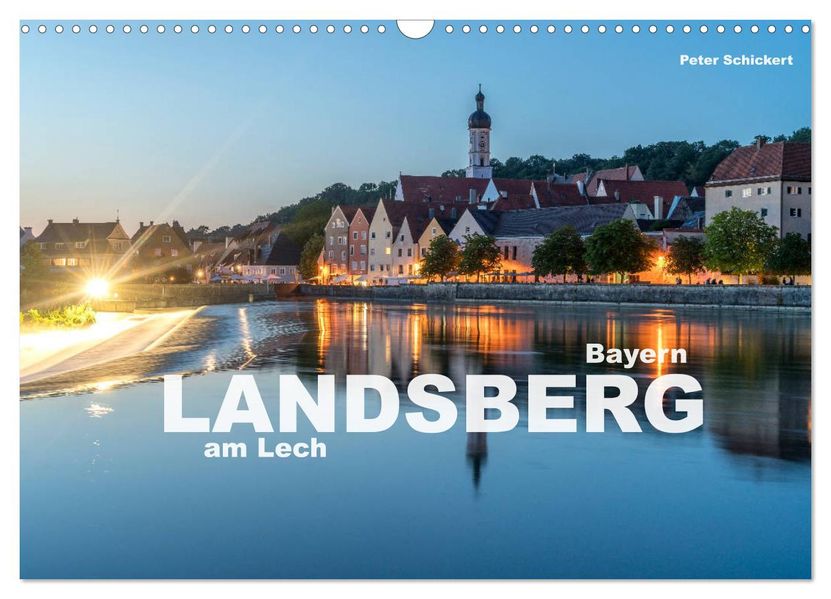 Landsberg am Lech (Wandkalender 2027 DIN A3 quer) CALVENDO Monatskalender