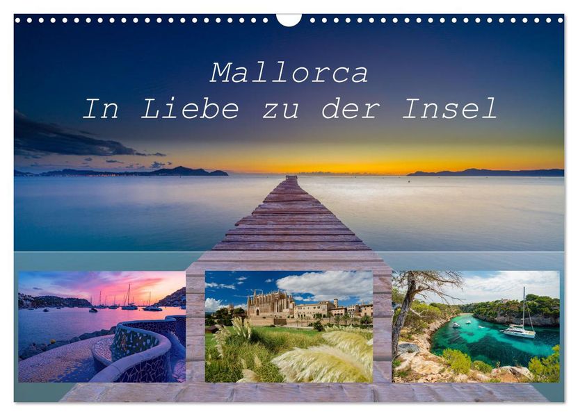 Mallorca - In Liebe zu der Insel (Wandkalender 2027 DIN A3 quer) CALVENDO Monatskalender