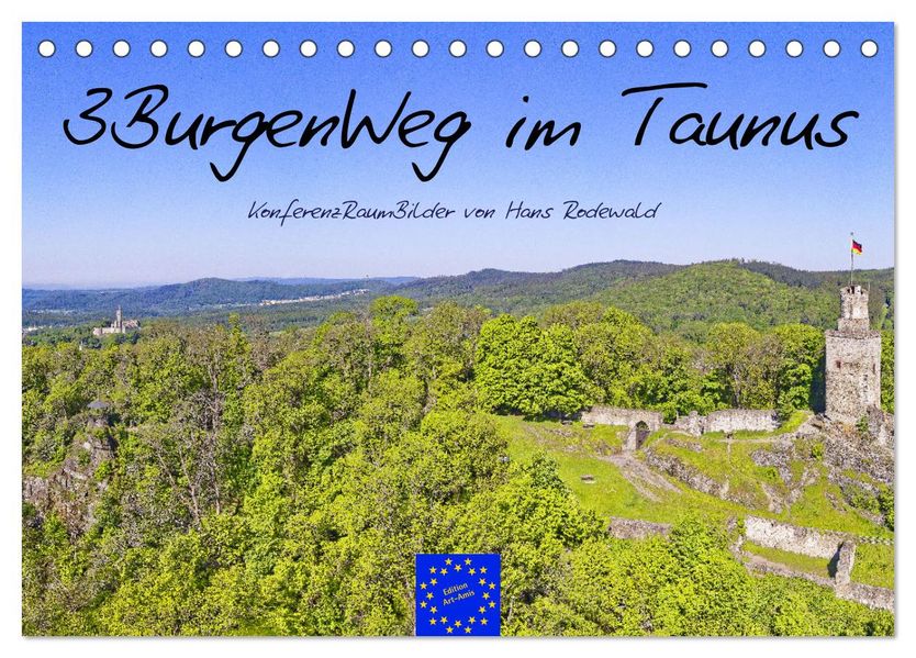 3BurgenWeg im Taunus - Der Erlebnispfad (Tischkalender 2027 DIN A5 quer) CALVENDO Monatskalender