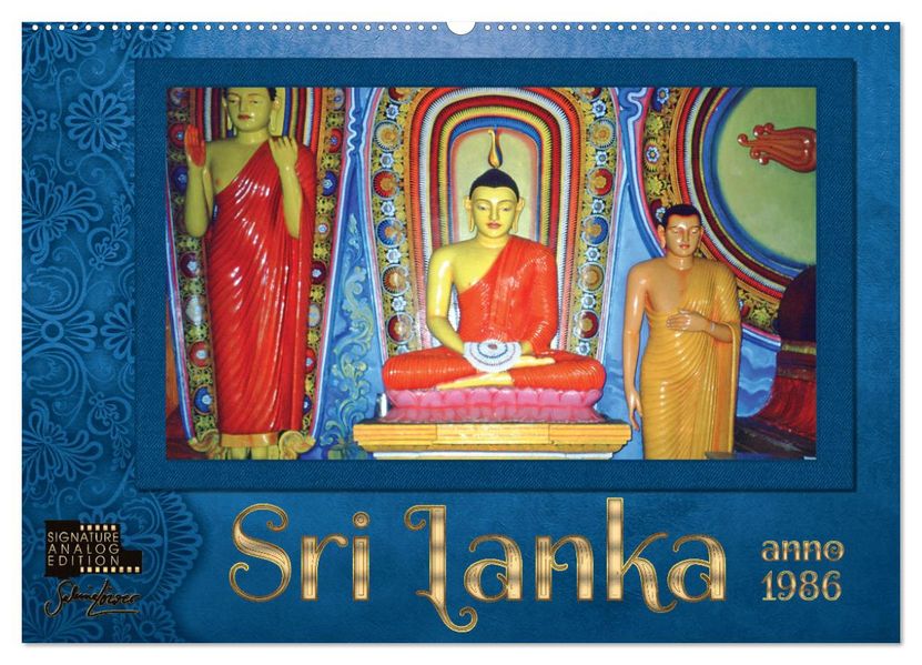 Sri Lanka anno 1986 (Wandkalender 2027 DIN A2 quer) CALVENDO Monatskalender