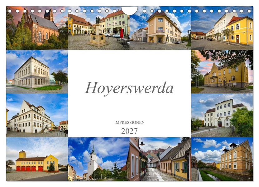 Hoyerswerda Impressionen (Wandkalender 2027 DIN A4 quer) CALVENDO Monatskalender