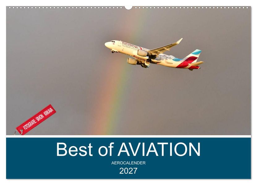Best of Aviation (Wandkalender 2027 DIN A2 quer) CALVENDO Monatskalender