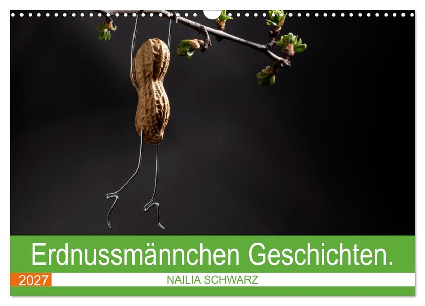 Erdnussmännchen Geschichten. (Wandkalender 2027 DIN A3 quer) CALVENDO Monatskalender